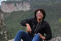 An image of Abner Luis, web developer, much younger in the start of his career